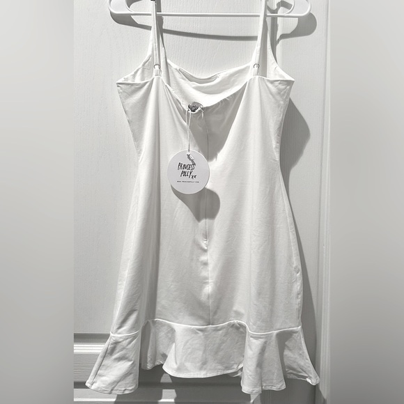 NWT Princess Polly Kiribati Flounced Mini Dress - Picture 7 of 14